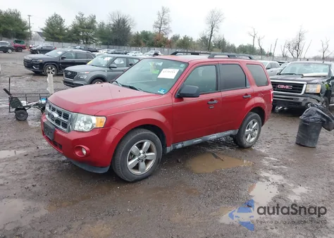 2012 Ford Escape Xlt из США, поврежденный, VIN 1FMCU9DG9CKA61879
